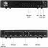 FDBV hdmi splitter 1 in 8 out 4K, 8 Port Powered HDMI Splitter Multi Monitor Outputs 3D for Projector, HDTV One in Eight Out Powered 8way HDMI Splitter Audio Video Distributor Amplifier with Charger view 3