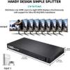 FDBV hdmi splitter 1 in 8 out 4K, 8 Port Powered HDMI Splitter Multi Monitor Outputs 3D for Projector, HDTV One in Eight Out Powered 8way HDMI Splitter Audio Video Distributor Amplifier with Charger view 4