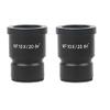2PCS WF10X WF15X WF20X WF25X WF30X Wide Field Eyepiece For Binocular Trinocular Stereo Microscope 30MM Installation Interface (Color : Red) view 3