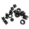 GatherTOOL Silicone Rubber Snap-on Grommet Hole Plugs Black 4.5mm-50.6mm End Caps Bung Wire Cable Protect Bush (Size : 50.6-Bore44.5mm-1pcs) view 3