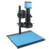 3 8MP 2K HDMI USB Video Digital Microscope Microscope Continus Zoom 12 0X 300X C- Soldering Mobile Phone Repair Tools (Color : D 130X Suit) view 2