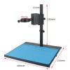 3 8MP 2K HDMI USB Video Digital Microscope Microscope Continus Zoom 12 0X 300X C- Soldering Mobile Phone Repair Tools (Color : D 130X Suit) view 4