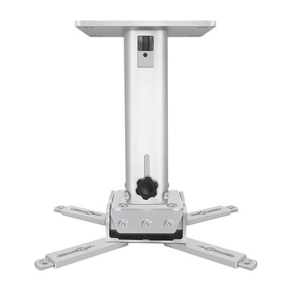 Projector Mount Ceiling Projector Bracket Aluminum Alloy Ceiling Projector Bracket Retractable Bearing Capacity 55.11lb Thickening Universal Projector Bracket Ceiling Mount with Tray ( Color : Gold )
