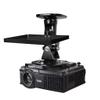 DYPASA Projector Mount Projector Ceiling Mounting Bracket Aluminum Alloy Tray Projector Hanger Bracket 360-degree Rotating Bearing 22 Pounds Ceiling Mount with Tray (Color : Black) view 1