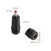 Rebower DC Male to Female Power Jack Connector Plug Adapter [for CCTV Home Security] - 3.5mm x 1.35mm to 5.5mm x 2.5mm / Black Red / 10Pcs view 2