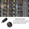 Rebower DC Male to Female Power Jack Connector Plug Adapter [for CCTV Home Security] - 3.5mm x 1.35mm to 5.5mm x 2.5mm / Black Red / 10Pcs view 3