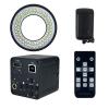 48MP 4K 1080P 22MP 14MP HDMI USB VGA Industrial Video Digital Soldering Repair Microscope Camera C Mount Lens LED Ring Light (48MP 2K with Light) view 1