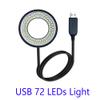 48MP 4K 1080P 22MP 14MP HDMI USB VGA Industrial Video Digital Soldering Repair Microscope Camera C Mount Lens LED Ring Light (48MP 2K with Light) view 3