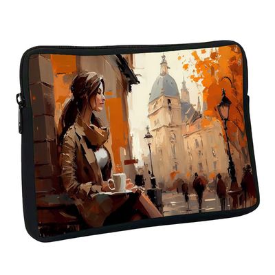 Beautiful City Mac Book Pro 16" Sleeve - Graphic Laptop Sleeve - Unique Mac Book Sleeve
