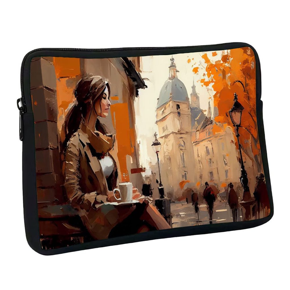 Beautiful City Mac Book Pro 16" Sleeve - Graphic Laptop Sleeve - Unique Mac Book Sleeve