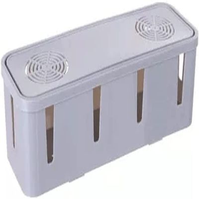 Cable Tidy Box,Cable Storage Box Socket Tidy Organizer Wire Management Network Line Storage Box (Color : D) (Color : B)