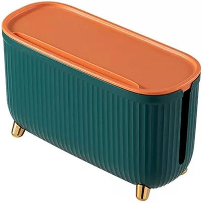 Cable Tidy Box,Home Bedroom Striped Wire and Cable Storage Box Storage Box Socket Router Board Bracket (Color : D) (Color : D)