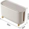 Cable Tidy Box,Home Bedroom Striped Wire and Cable Storage Box Storage Box Socket Router Board Bracket (Color : D) (Color : D) view 2