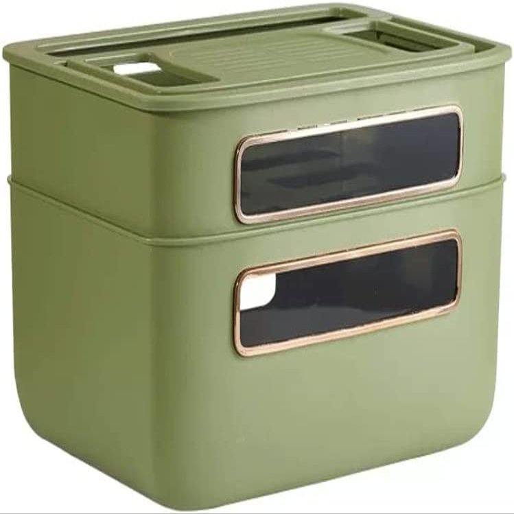 Cable Tidy Box,Router Rack Wire Cable Storage Case Organizer Box Socket Plug Router Board Bracket (Color : Wit) (Color : Vert)