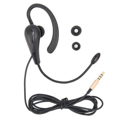 Zopsc Call Center Headset, Single Sided Ear Mounted 3.5mm Customer Service Headset, Telephone Communication Operator Headset.
