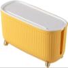 Cable Tidy Box,Home Bedroom Striped Wire and Cable Storage Box Storage Box Socket Router Board Bracket (Color : D) (Color : Argento) view 1