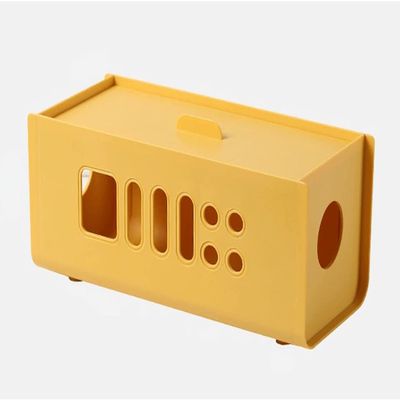 Cable Tidy Box,Multifunction Wire Storage Box Power Line Storage CasesJunction Box Cable Tidy Box Household (Color : Wit, Size : Talla nica) (Color : BlackBlue Exorcist1, Size : Talla nica)