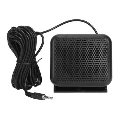 External Speaker, NSP-100 Two Way Car Mini CB Radio External Amplified Communications Speaker Mobile Ham Radio Microphone Fit for FT-847 FT-920 FT-950 FT-2000