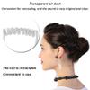 Bluetooth Headphones, Retractable Earbuds Headset, Retractable Throat Control Mic Earphone for -9R BF-9700 BFA58 Walkie Talkie view 3