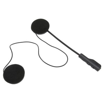 Bluetooth 5.0 Motorcycle Helmet Headset, Noise Reduction Stereo Music with Voice Microphone Cord