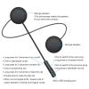 Bluetooth 5.0 Motorcycle Helmet Headset, Noise Reduction Stereo Music with Voice Microphone Cord view 3