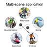 Bluetooth 5.0 Motorcycle Helmet Headset, Noise Reduction Stereo Music with Voice Microphone Cord view 4