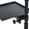 Projector Mount Floor Projector Stand Gooseneck Projector Stand 360 Degree Rotation Height Adjustable Mini Projector Stand Load-Bearing 7.71lb Ceiling Mount with Tray (Size : with Tray) view 3