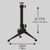DYPASA Projector Mount Projector Tripod Stand Compact Desktop Projector Bracket Foldable Portable Home Projector Shelf Bedroom Living Room Office Ceiling Mount with Tray view 2