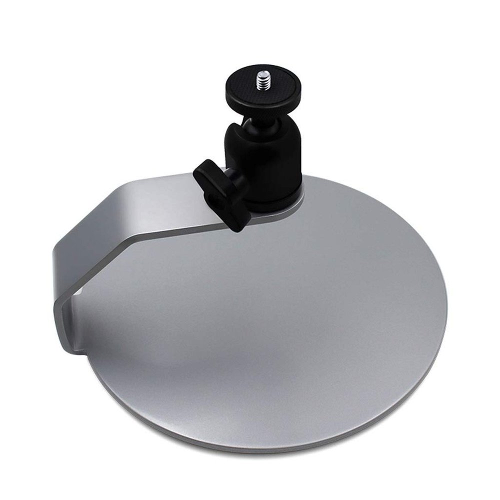 DYPASA Projector Mount Projector Stand Can Project Ceiling Projector Desktop Shelf Stable Base Office Bedroom Classroom Adjustable Angle Ceiling Mount with Tray (Color : Silver)
