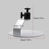 DYPASA Projector Mount Projector Stand Can Project Ceiling Projector Desktop Shelf Stable Base Office Bedroom Classroom Adjustable Angle Ceiling Mount with Tray (Color : Silver) view 2