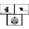 DYPASA Projector Mount Projector Stand Can Project Ceiling Projector Desktop Shelf Stable Base Office Bedroom Classroom Adjustable Angle Ceiling Mount with Tray (Color : Silver) view 4