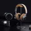 Nicfaky 2X Headphone Stand, Headset Holder Made of Walnut Wood &, Natural Walnut Gaming Headphone Holder with Base view 3