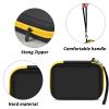 ANKHOH Print Camera Case for Kodak Mini Shot 3 Retro 4PASS Wireless Instant Camera & Photo Printer, Picture Printer Carrying Storage Bag Holder Fits for Kodak Mini 3 Retro (Black+Yellow) (Box Only) view 2