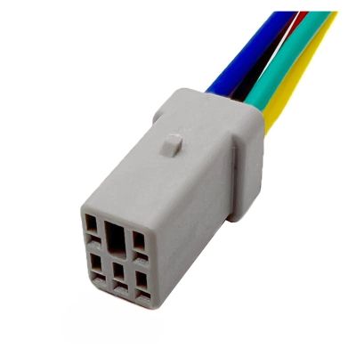 AELFIE 5 Pin 2.0mm Small Current JST Grey Waterproof Connector Miniature Switch Plug Wire Harness 05T-JWPF-HHLE-D 05R-JWPF-HHLE-D (Color : 5Pin Female, Size : 1 Pc with 15cm Wire)