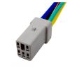 AELFIE 5 Pin 2.0mm Small Current JST Grey Waterproof Connector Miniature Switch Plug Wire Harness 05T-JWPF-HHLE-D 05R-JWPF-HHLE-D (Color : 5Pin Female, Size : 1 Pc with 15cm Wire) view 1