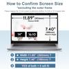 Laptop Privacy Screen 14 Inch for HP Dell Acer Asus Lenovo Thinkpad Envy Xps, 16:10 Aspect IPROKKO Removable 14in Anti Blue Light Glare Privacy Filter Shield, Anti Spy Computer Monitor Security view 2