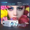Projector with WiFi and Bluetooth, FUDONI 5G WiFi Native 1080P Outdoor Projector 15000L Support 4K, Portable Movie Projector with Screen and Max 300", for iOS/Android/Laptop/TV Stick/HDMI/USB/VGA/TF view 3