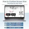 Laptop Privacy Screen 15.6 Inch for HP Dell Acer Asus Lenovo Thinkpad Envy Xps, 16:10 Aspect IPROKKO Removable 15.6in Anti Blue Light Glare Privacy Filter Shield, Anti Spy Computer Monitor Security view 2