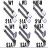 ADT-Link USB 2.0 Micro B Male to Type A Male Extension Ribbon Cable Fold 90 FPV Slim Flat Soft Flexible FPC (3cm, S1A-W3R) view 3