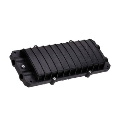 Ckuakiwu Fiber Optic Connection Box Optical Fiber Cable Splice Enclosure 2 in 2 Out 12 Core - 12 Cores Waterproof Small D Type Optical Cable Splicing Box