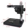 Adjustable 76mm Focus Holder Miroscope Stand, 32mm Pillar Table Microscope Support for Trinocular Binocular Stereo Microscope (Color : Small Black) view 2