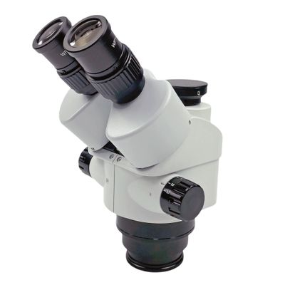 7x-45x Trinocular Zoom Stereo Microscope Simul-Focal Head Microscope Head & Body