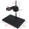 Adjustable 76mm Focus Holder Miroscope Stand, 32mm Pillar Table Microscope Support for Trinocular Binocular Stereo Microscope (Color : Big Black) view 2