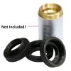 M25 to RMS Thread Adapter RMS to M25x0.75 Microscope Objective Adapter Ring for Microscope Objective Lens (Color : Outer RMS Inner M25) view 2