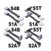 ADTLINK USB 3.0 Type A Male to USB A Female Extension Ribbon Cable Fold 90 FPV Slim Flat Soft Flexible FPC (5cm, S3R-S4A) view 4