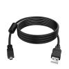 5.9 Feet Replacement UC-E6 USB Cable Camera Date Transfer Charger Cord Compatible with Digital Camera SLR DSLR D3200 D3300 D750 D5300 D7200 Coolpix L340 L32 A10 P520 P510 P500 S9200 S6300 & More view 1