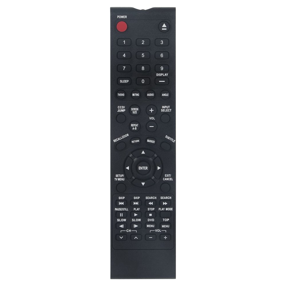 Beyution RM-C1221 Replace Remote Control fit for JVC TV DVD Combo LT-19D610 LT-19DM21 LT-32DM21 LT-22DM21 LT-32D340 LT-19D210 LT-22DE72 LT-32DM22 LT-19DE61 LT-19DE62 LT-24DE73 LT-32D210 LT-32DE73