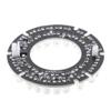 jojomis 42 LEDs 850nm IR Infrared Board Round Plate 90 Degrees for view 3