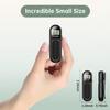UMUTOO MI03 Pocket FM Radio Portable with Clip Rechargeable -Black view 4