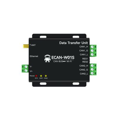 CAN2.0 to WiFi Converter Serial Server AP STA ECAN-W01S TCP Gateway CANBUS Heatbeat Watchdog 2Way Transparent Cloud Transmission
